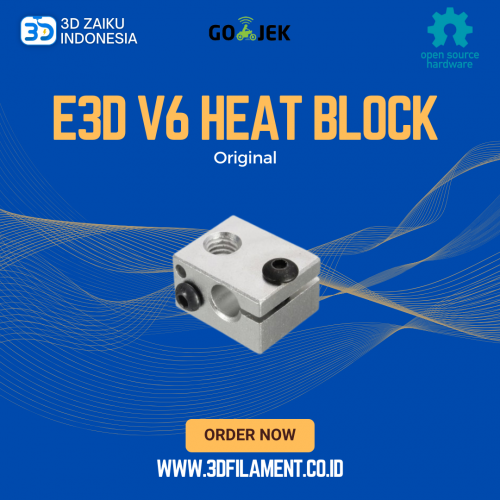 Reprap 3D Printer Alumunium Heating Heat Block E3D V6